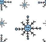 Snowflake art