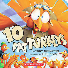 10 Fat Turkeys by Tony Johnston