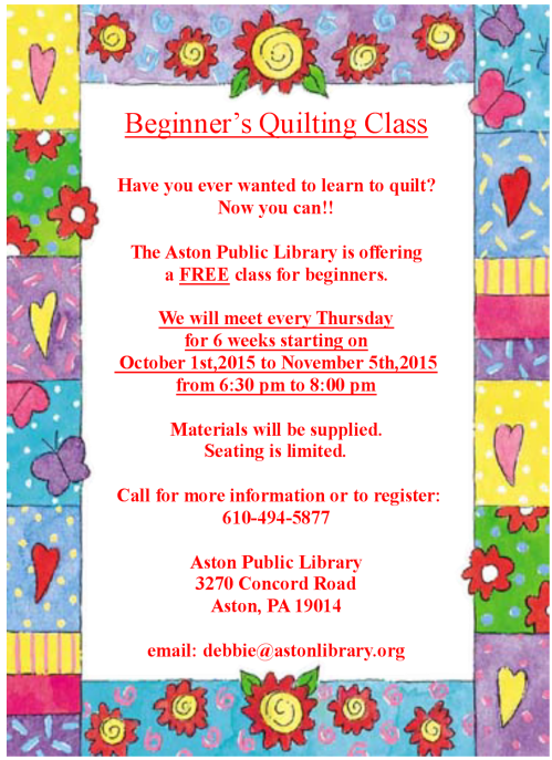 quilting flyer 2015